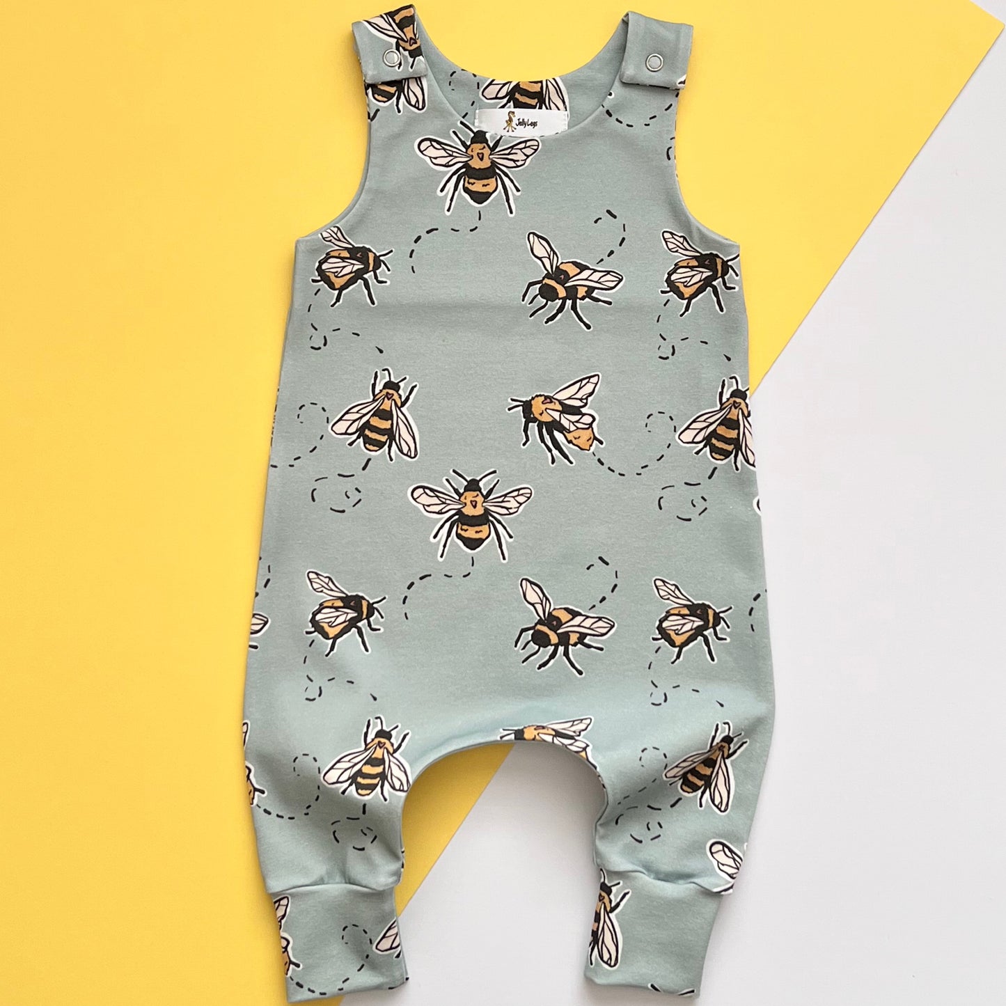 BEES DUNGAREE ROMPER