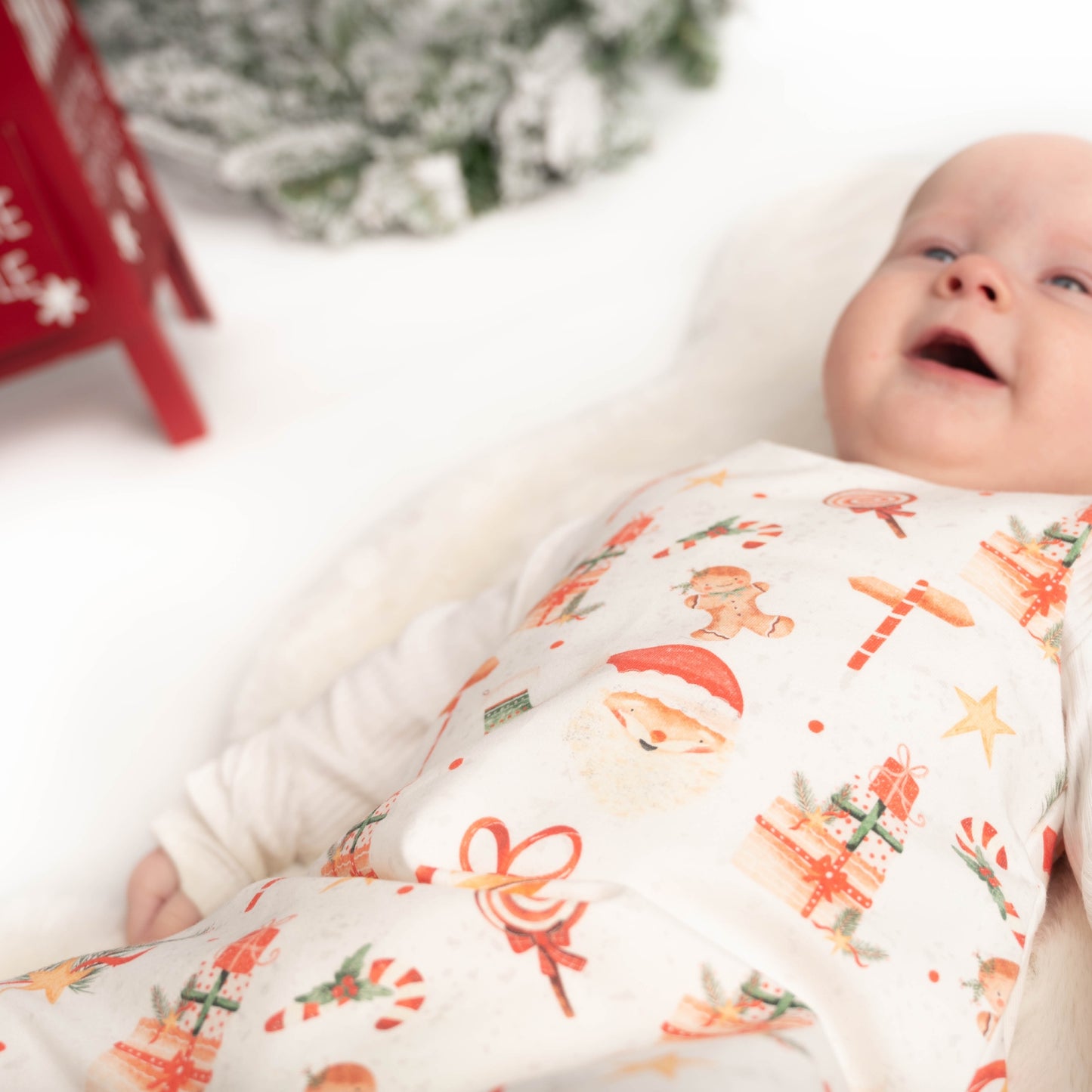 JOLLY CHRISTMAS DUNGAREE ROMPER