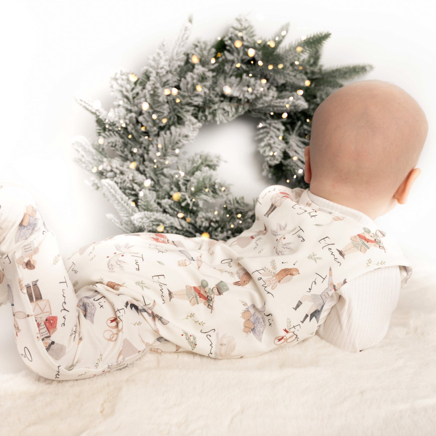 12 DAYS OF CHRISTMAS DUNGAREE ROMPER