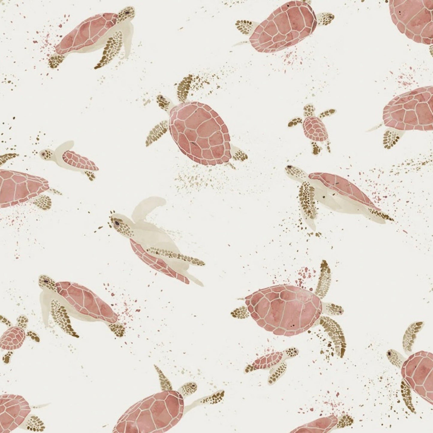 PINK TURTLES DUNGAREE ROMPER