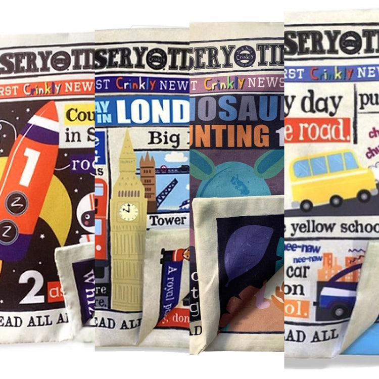 Crinkly Newspaper