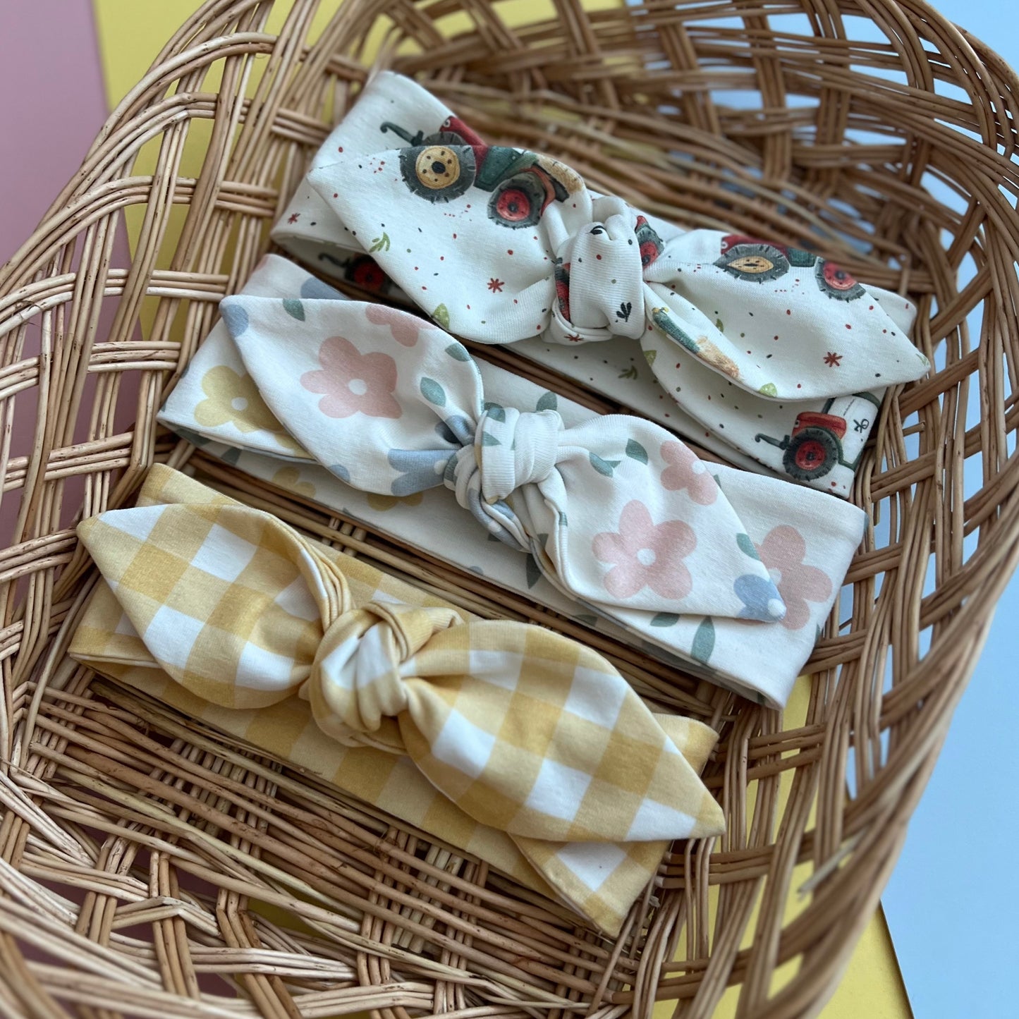 SET OF 3 KNOT BOW HEADBAND