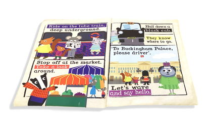 Nursery Times Crinkle Newspaper - London