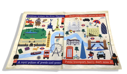 Nursery Times Crinkle Newspaper - London