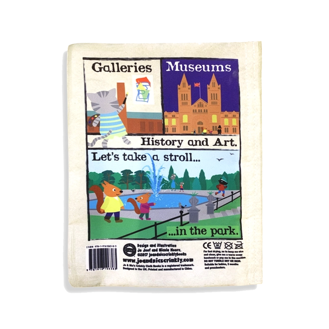 Nursery Times Crinkle Newspaper - London