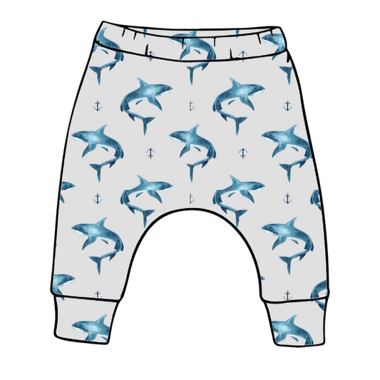 Baby & Child Shark leggings - Grey