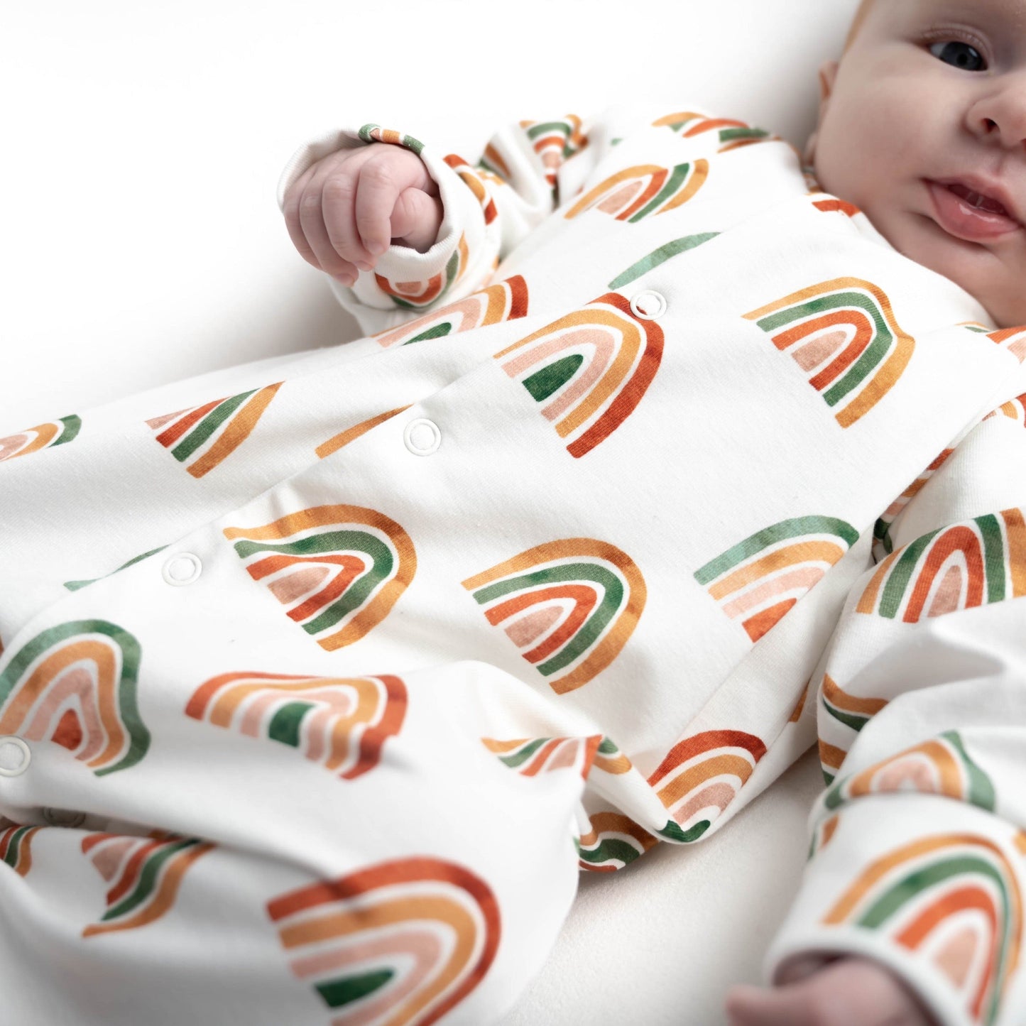 RAINBOW SLEEPSUIT