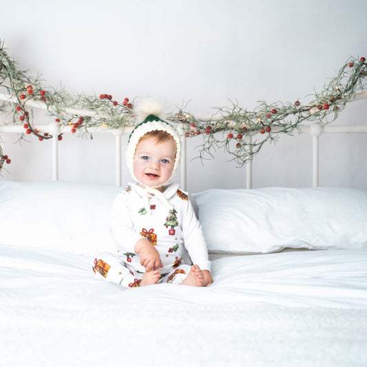 SALE Jelly Legs Christmas Baby & Child Romper (READY TO POST)