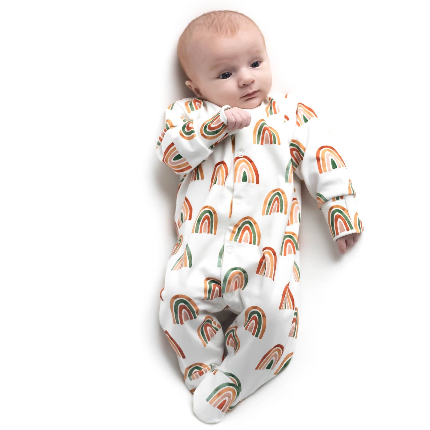 RAINBOW SLEEPSUIT